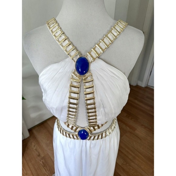 Raisa Vanessa Cut Out Maxi Dress Gown - Picture 6 of 12